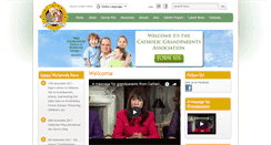 Desktop Screenshot of catholicgrandparentsassociation.org